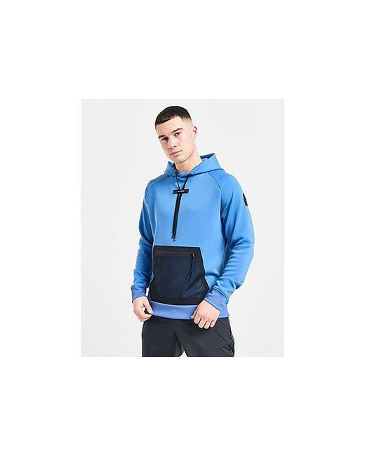 On Shoes Blue Tech Hoodie for men