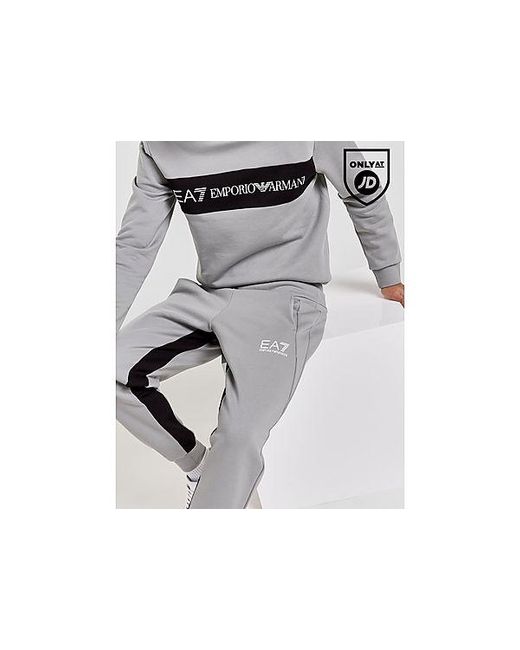 Pantalon de jogging Colour Block EA7 pour homme en coloris Black