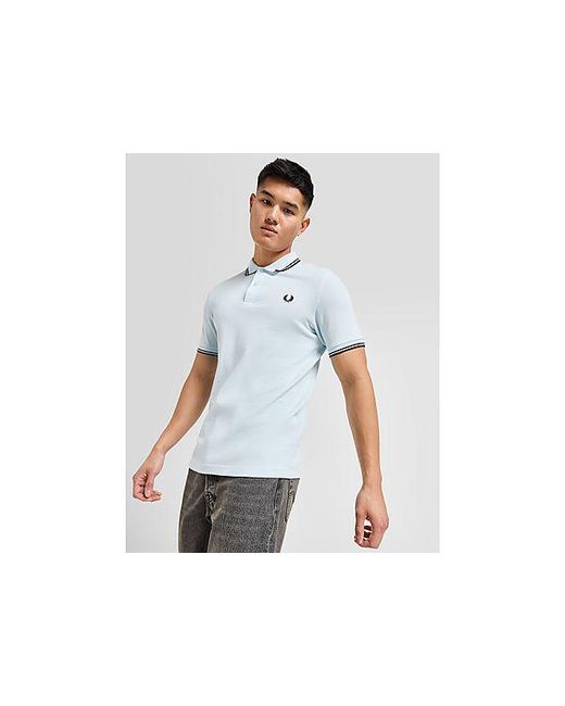Fred Perry Black Twin Tipped Polo Shirt for men