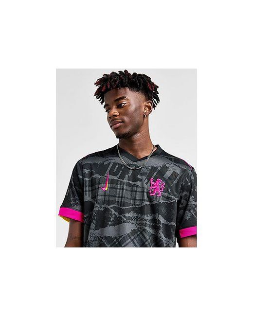 Nike Black Chelsea Fc 2024/25 Third Shirt for men