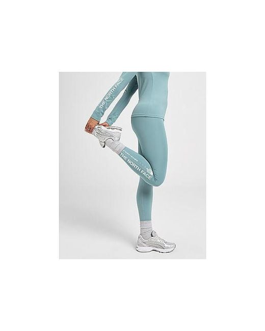 The North Face Blue Tech Graphic Leggings