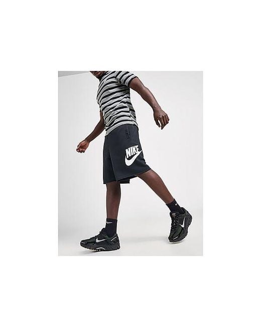 Nike Black Alumni French Terry Shorts for men