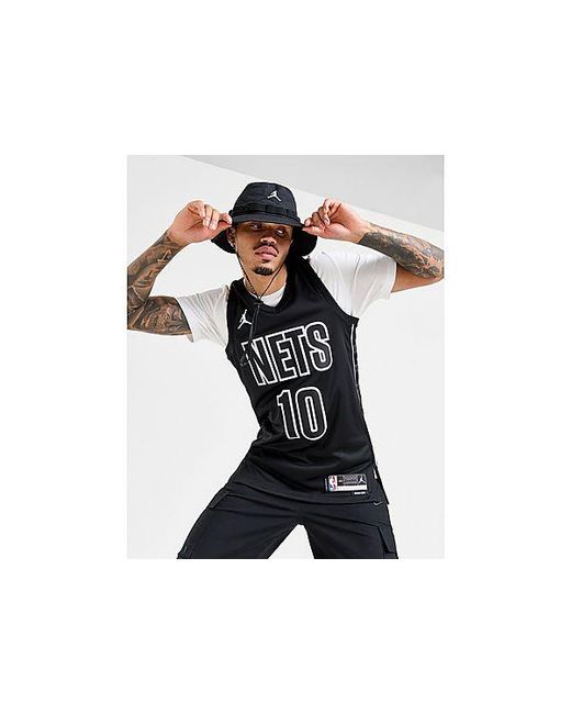 Nike Black Nba Brooklyn Nets Simmons #10 Jersey for men