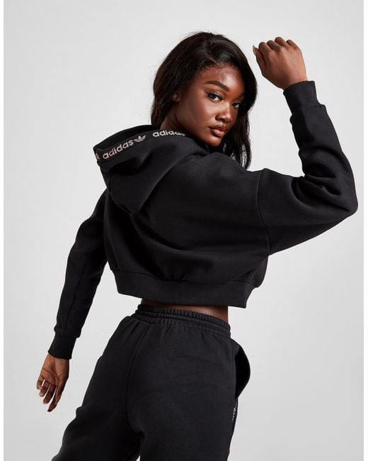 adidas originals overhead tape hoody