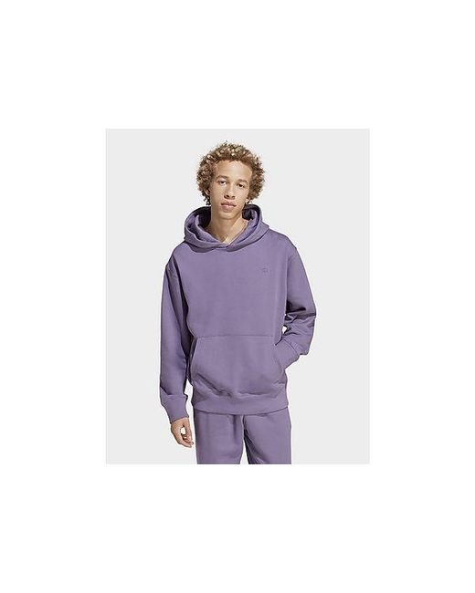 Adidas Purple Adicolor Contempo French Terry Hoodie for men