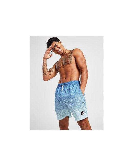 McKenzie Blue Panther Swim Shorts for men
