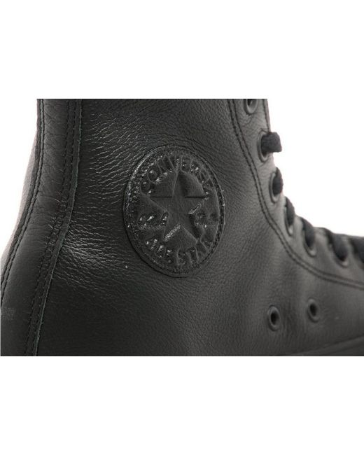 converse all star high leather mono