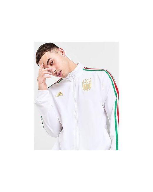 Adidas Black Italy Dna Track Top for men