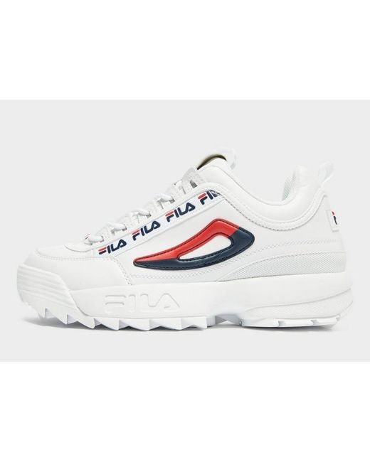 fila disruptor blue and red