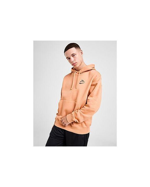 Nike Black Just Do It Overhead Hoodie for men
