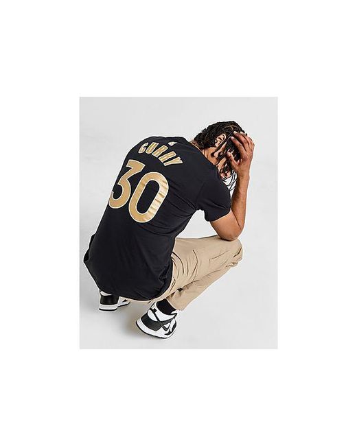 T-shirt NBA Golden State Warriors Curry #10 Nike pour homme en coloris Black