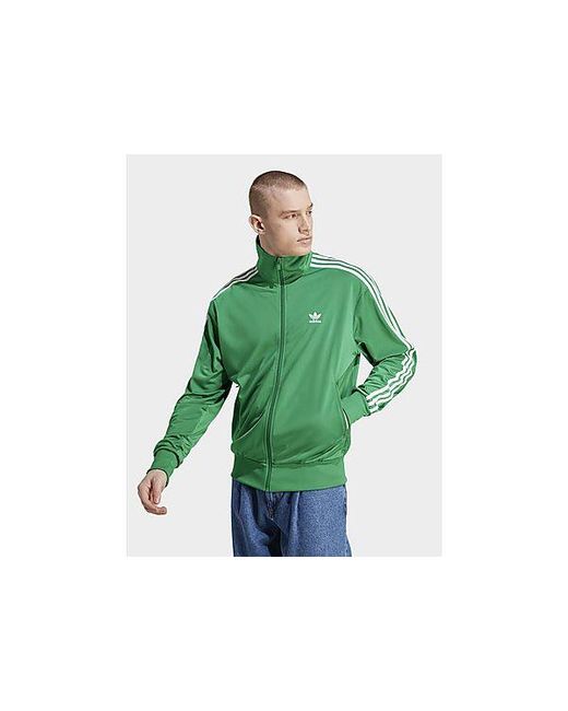 Adidas Green Adicolor Classics Firebird Track Top for men
