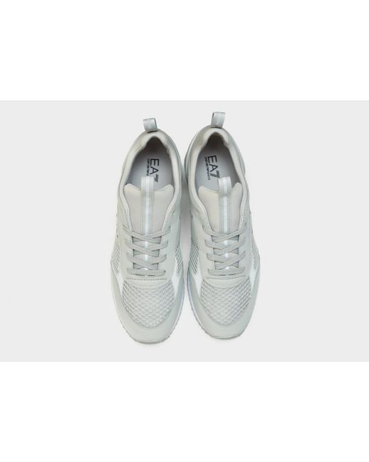 ea7 mesh run grey