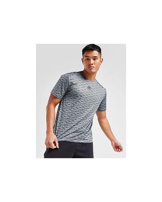 Nike Black Air Max Performance All Over Print T-shirt for men
