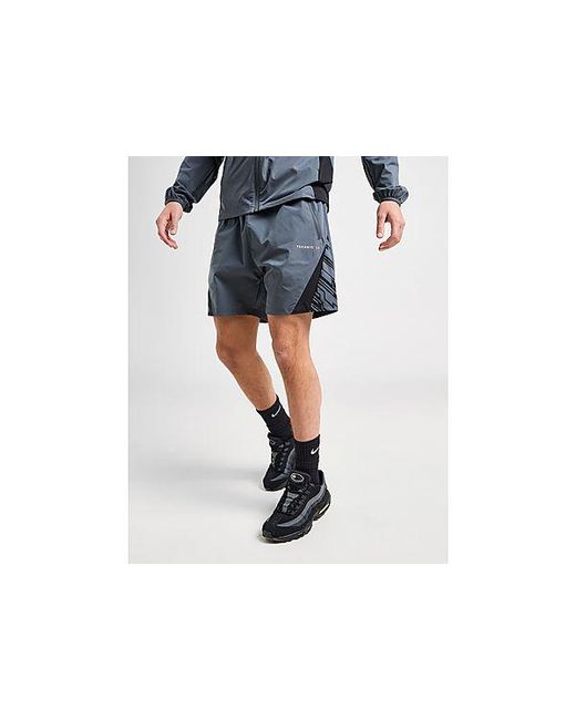 TECHNICALS Black Zaid Shorts for men