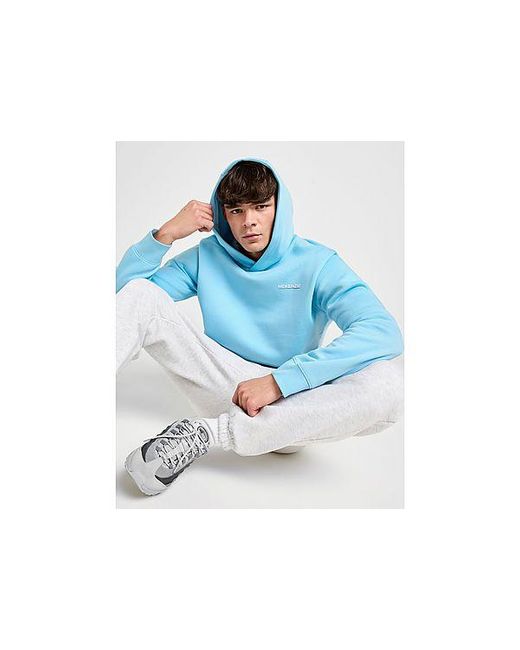 McKenzie Blue Essential Overhead Hoodie for men
