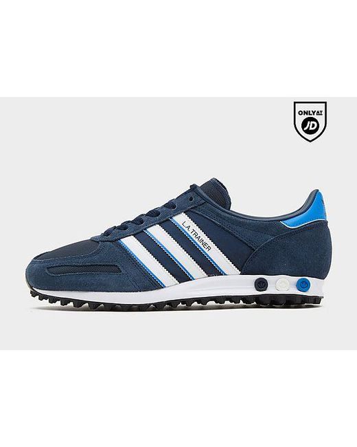 LA Trainer OG di Adidas Originals in Blue da Uomo