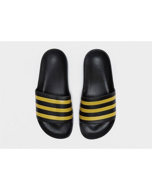 adilette aqua slides black
