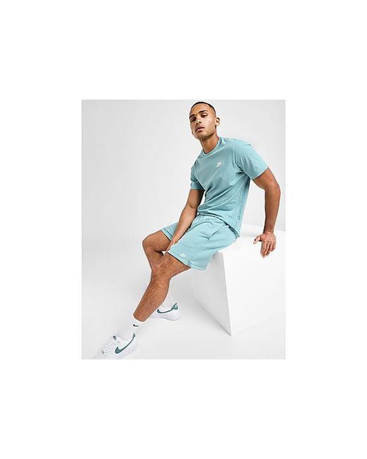 Nike Black French Terry Flow Shorts for men