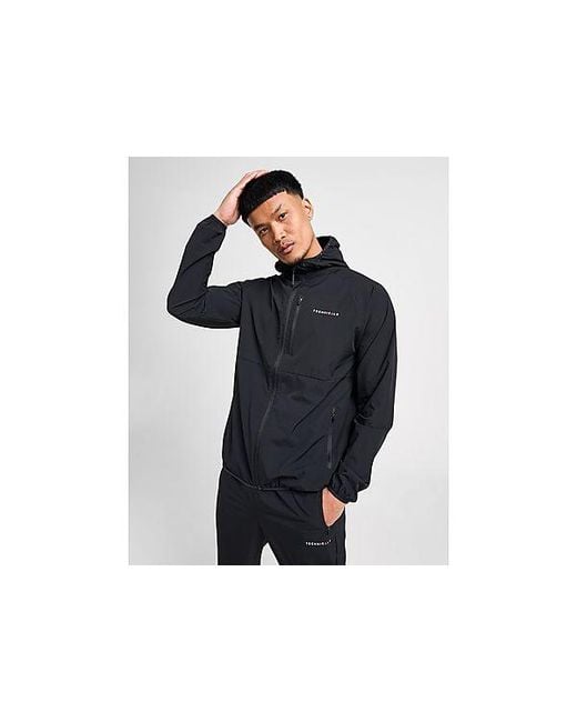 TECHNICALS Black Karna Jacket for men