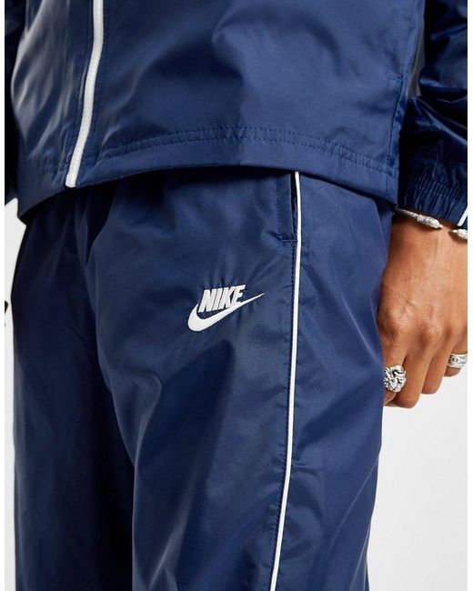 Nike Synthetic Slayer Woven Tracksuit in Navy/White (Blue) for Men - Lyst