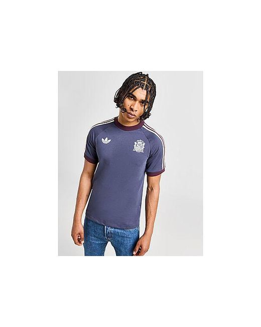 Adidas Originals Blue Spain 3-stripes T-shirt