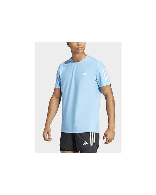 T-shirt Own the Run Adidas pour homme en coloris Blue