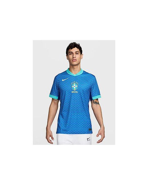 Nike Blue Brazil 2024 Away Shirt for men