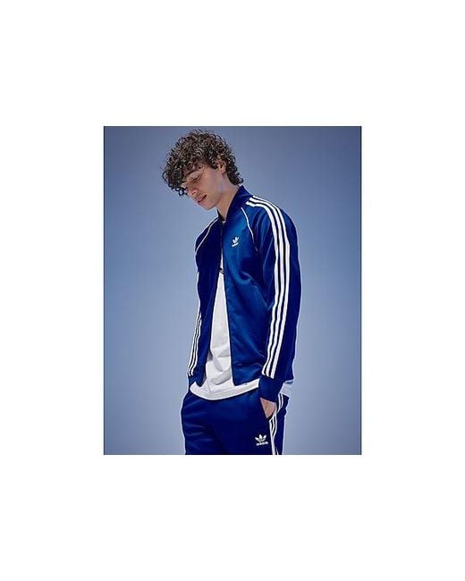 Felpa Sportiva SST di Adidas Originals in Blue da Uomo