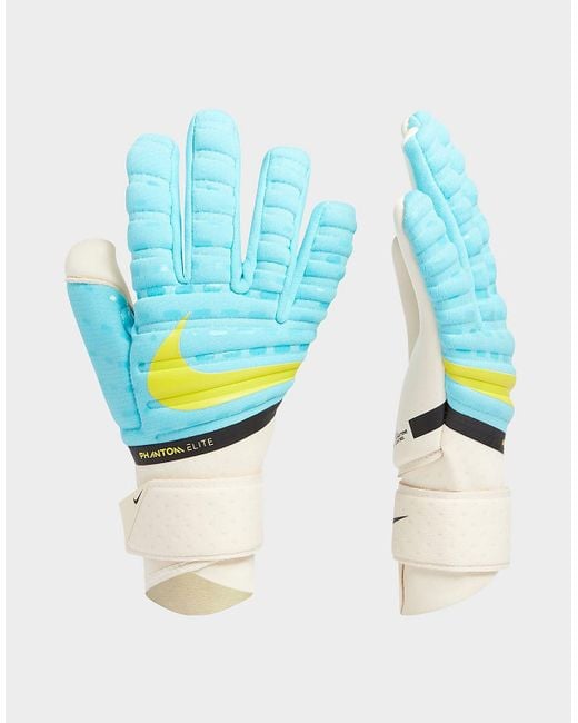 Nike Blue Phantom Elite Goalkeeper Gloves for men