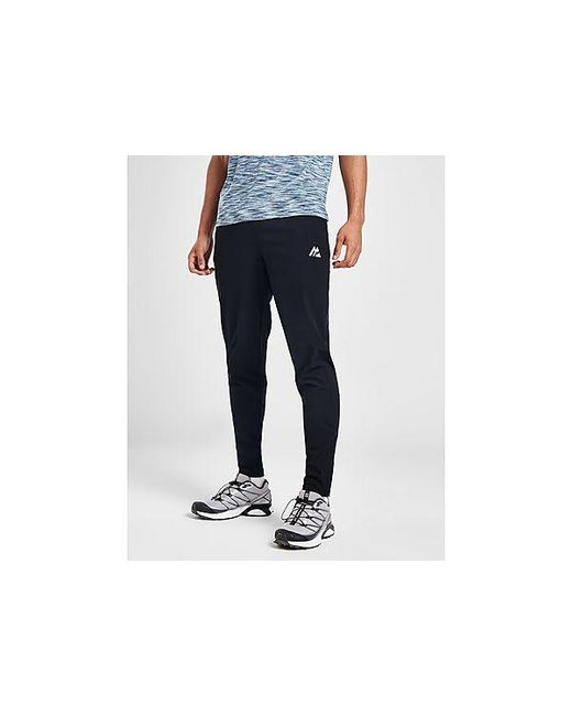 MONTIREX Black Trail Woven Track Pants for men