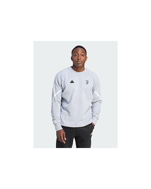 Adidas Black Juventus Designed For Gameday Crew Sweatshirt for men