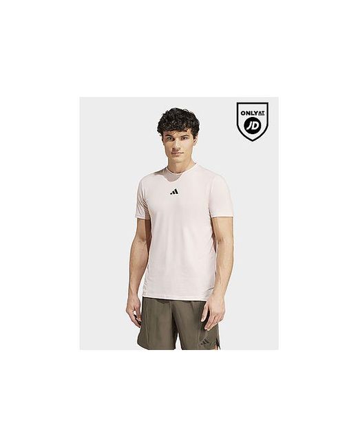 T-shirt d'entraînement Designed for Training Adidas pour homme en coloris Black