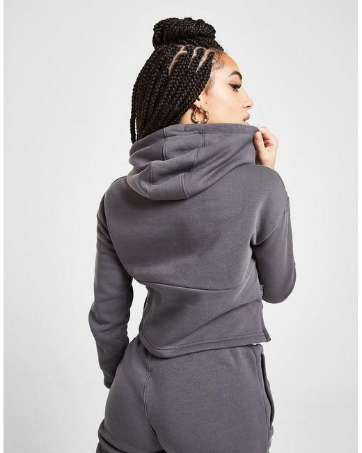 grey gym king hoodie