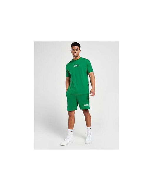 Hoodrich Green Core T-shirt/shorts Set for men