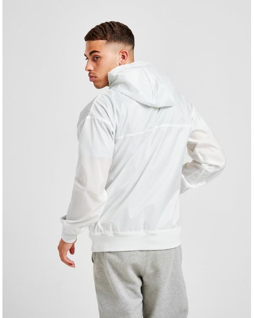 nike windrunner pants white