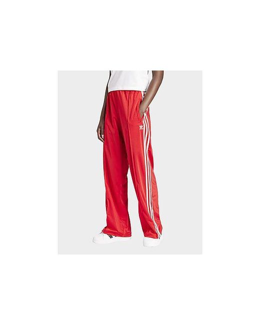 Adidas Originals Red Oversized Firebird Track Pants