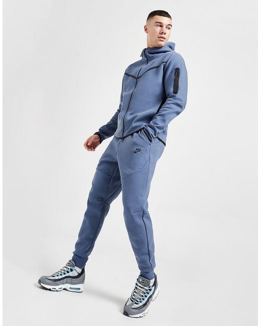 Nike Tech Fleece Joggers in Blue for Men | Lyst UK