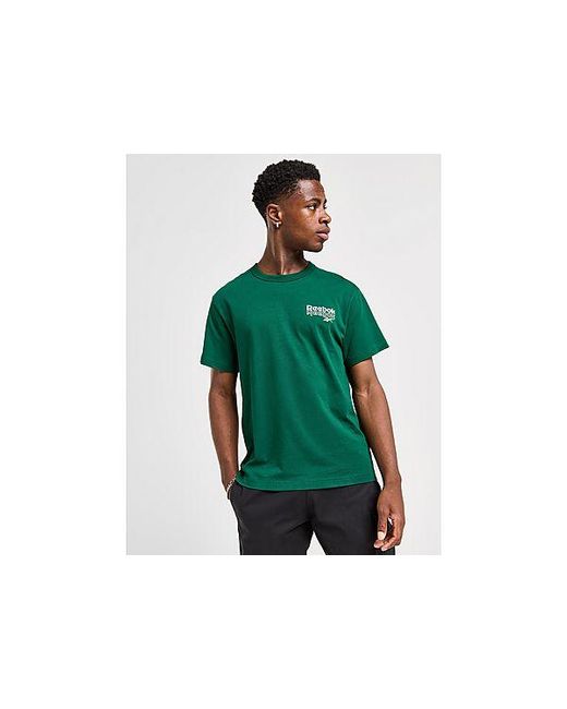 Reebok Green Stack Logo T-shirt for men