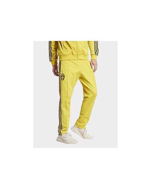 Adidas Originals Yellow Sweden Beckenbauer Track Pants