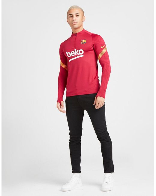 nike barcelona drill top