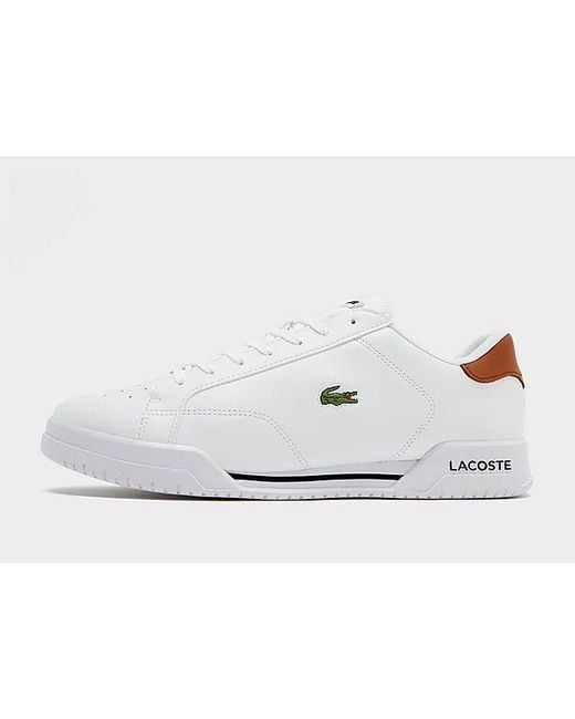 Lacoste Twin Serve in White for Men Lyst UK