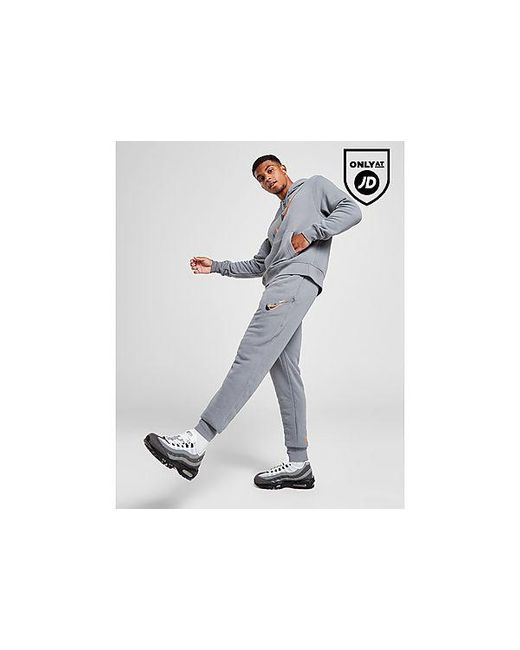 Double Swoosh Pantaloni della tuta da Uomo di Nike in Nero | Lyst