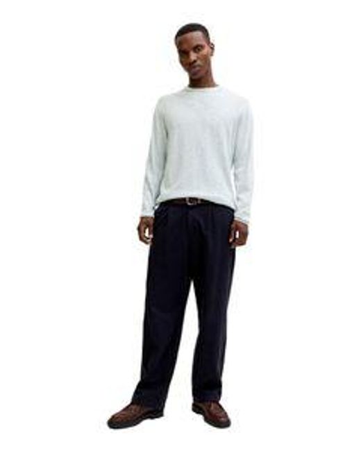 Jack & Jones Herren Rundhals Pullover Jjesummer Knit Crew Neck in White für Herren