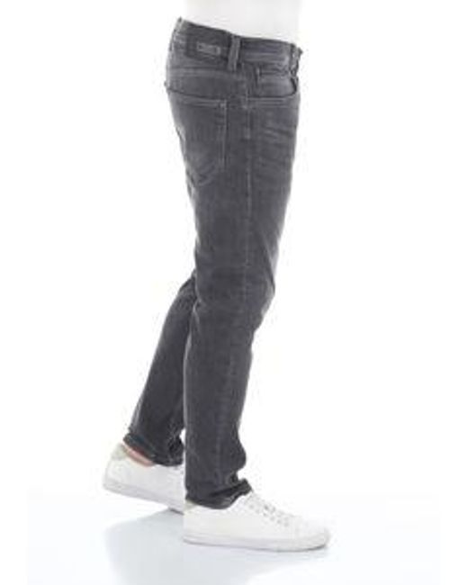 Mustang Herren Jeans Oregon Tapered Fit in Gray für Herren
