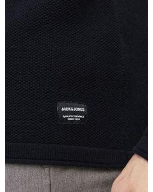 Jack & Jones Herren Sweater Pullover Mit Rundhals Ausschnitt Jjehill in Blue für Herren