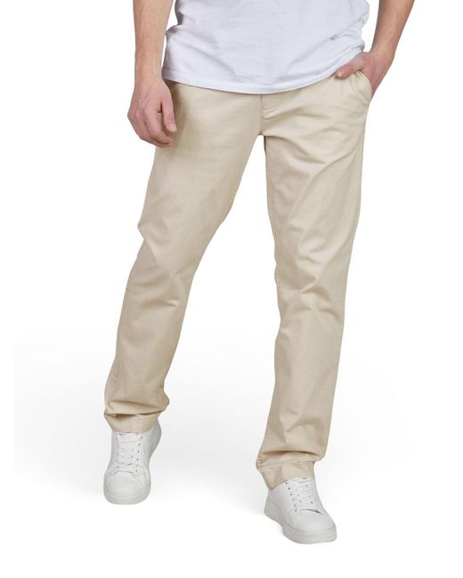 Tom Tailor Chino Hose Herren Regular Fit in Gray für Herren