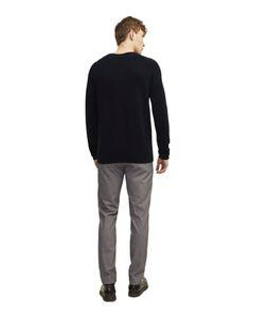 Jack & Jones Herren Sweater Pullover Mit Rundhals Ausschnitt Jjehill in Blue für Herren