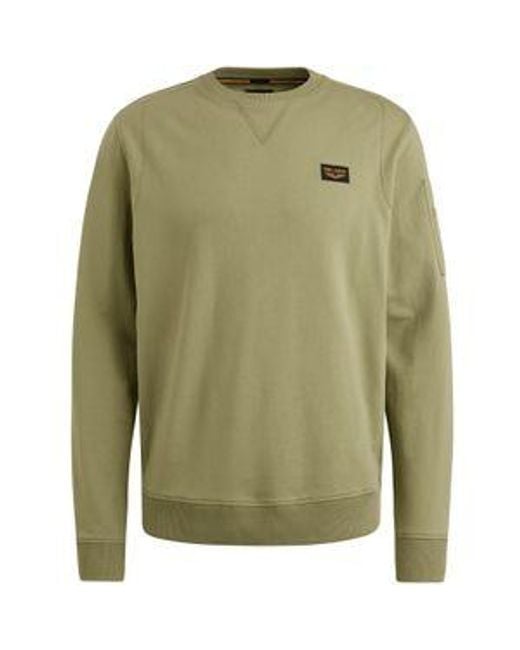 PME LEGEND Pme-Legend Herren Sweatshirt Crewneck American Classic in Green für Herren
