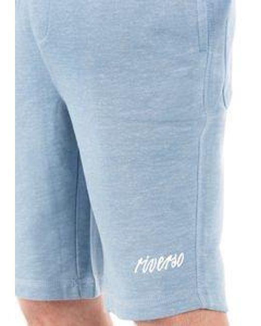 Riverso Kurze Hosen Herren Sport Mit Taschen Regular Fit Rivmike 2Er Pack Set in Blue für Herren